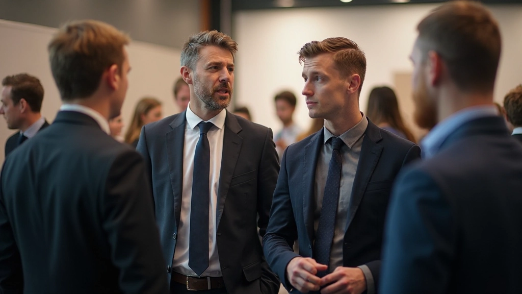 Professionellt nätverk i en modern konferensmiljö